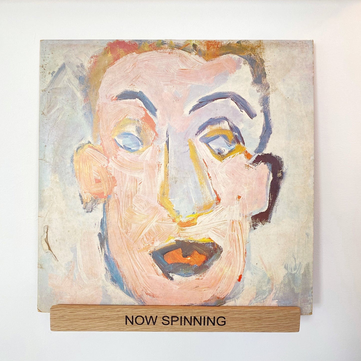 Large Vinyl LP ‘NOW SPINNING’ Record Ledge