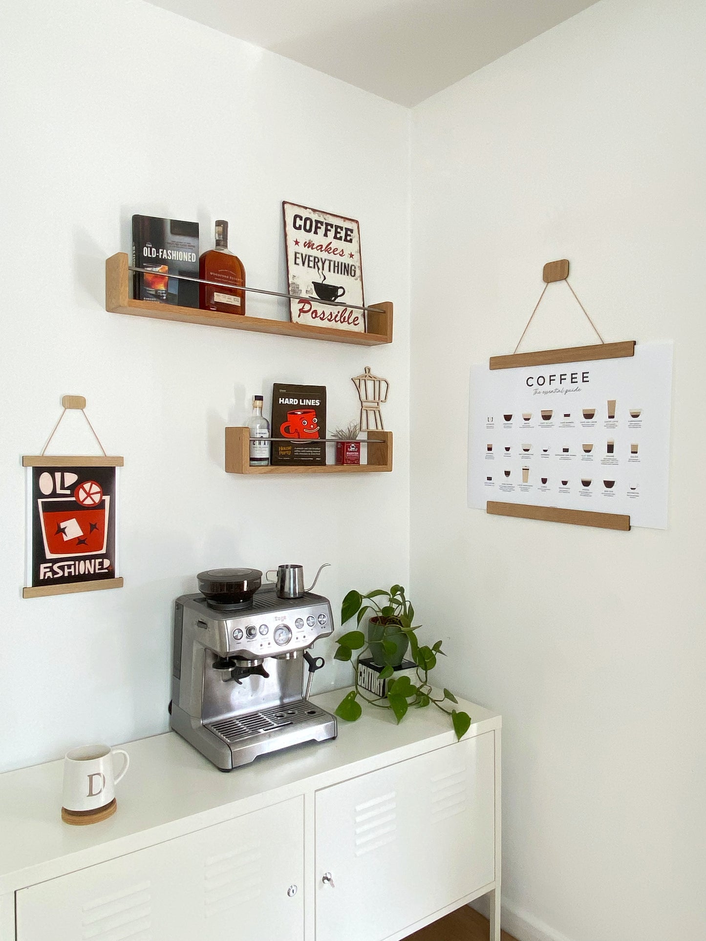 Magnetic Picture Frame - Oak