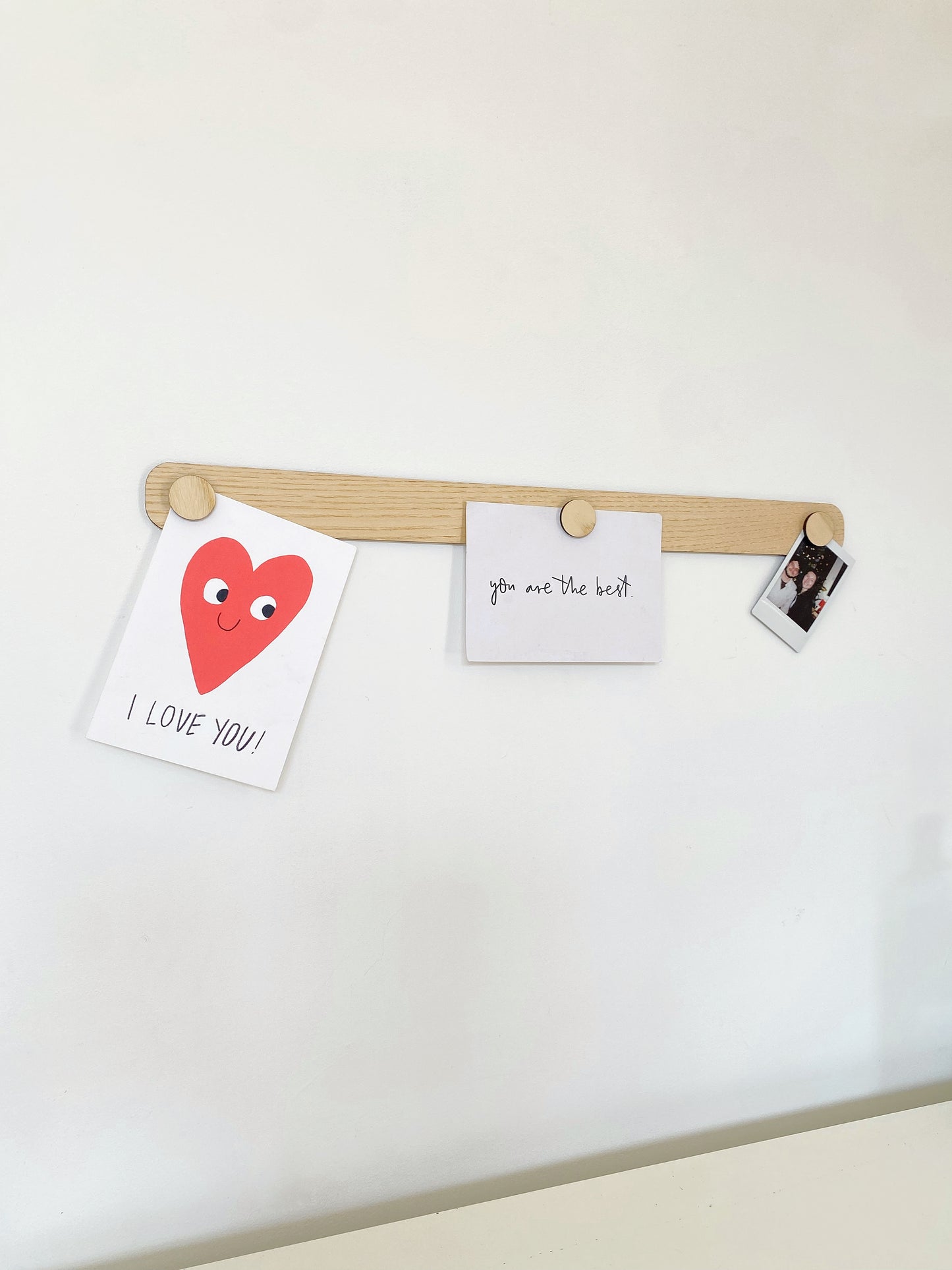 Magnetic Display Bar - Ash