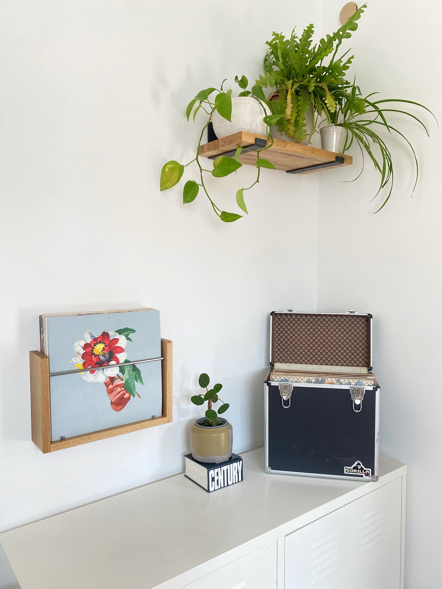 The Compound Vinyl LP Shelf - OAK