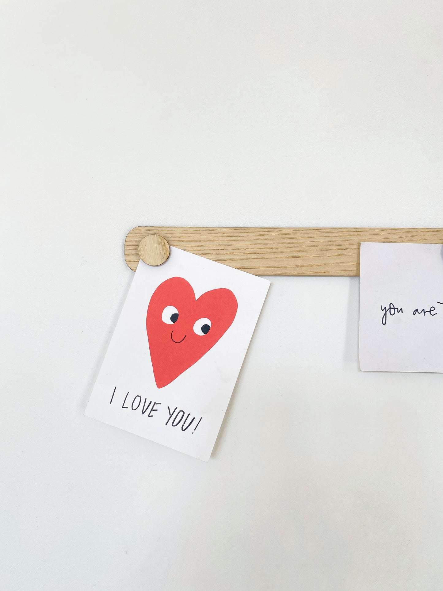 Magnetic Display Bar - Ash