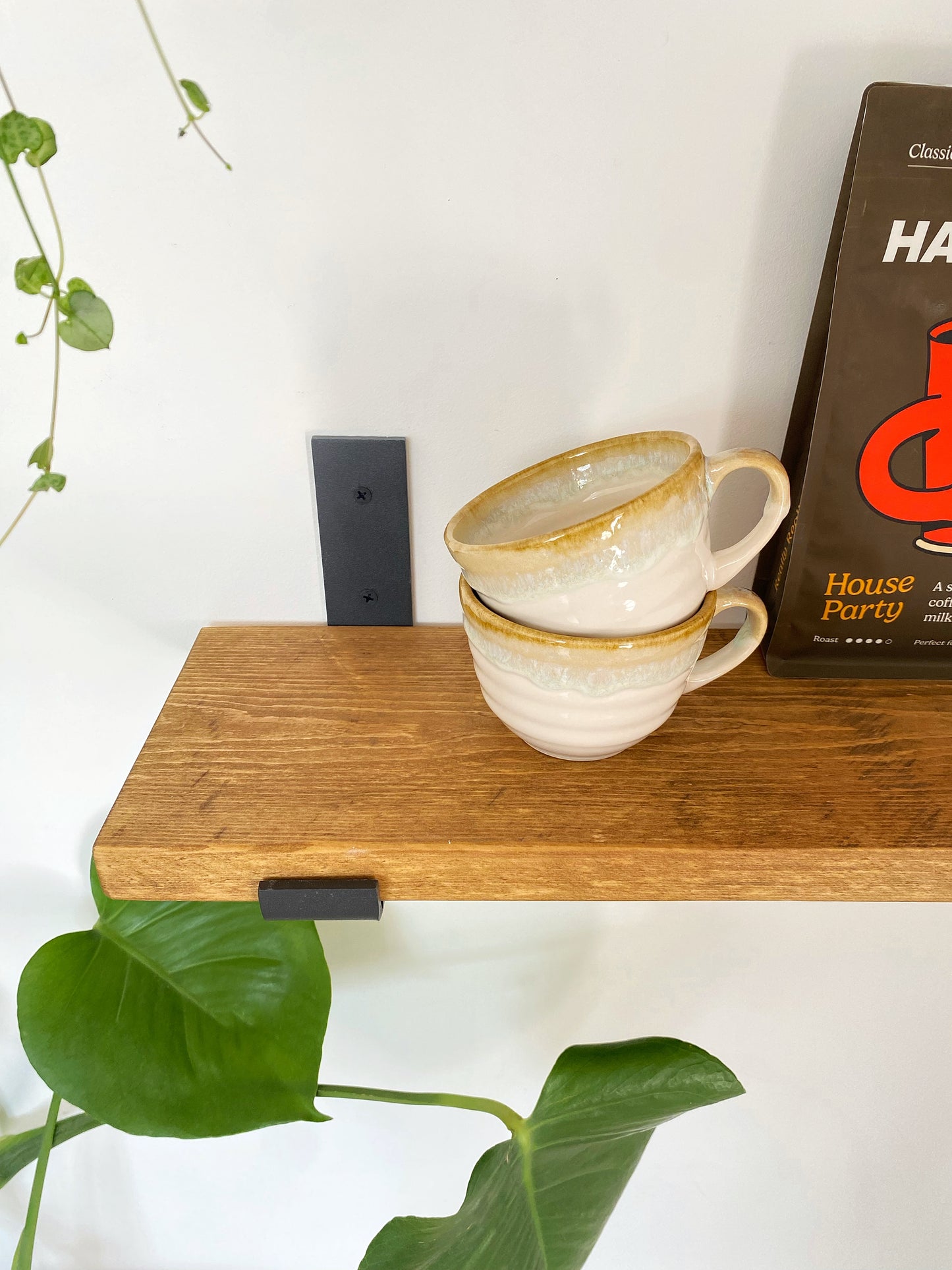 The Bracket shelf - SMOKED OAK