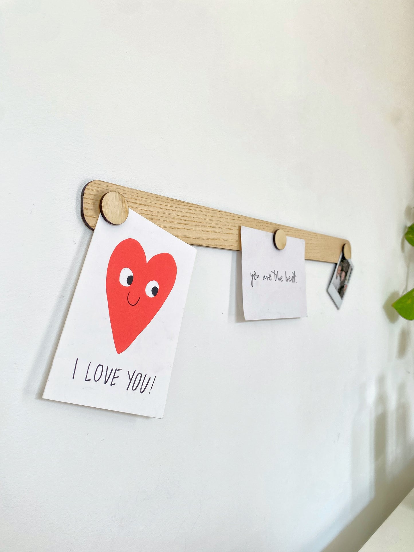 Magnetic Display Bar - Ash