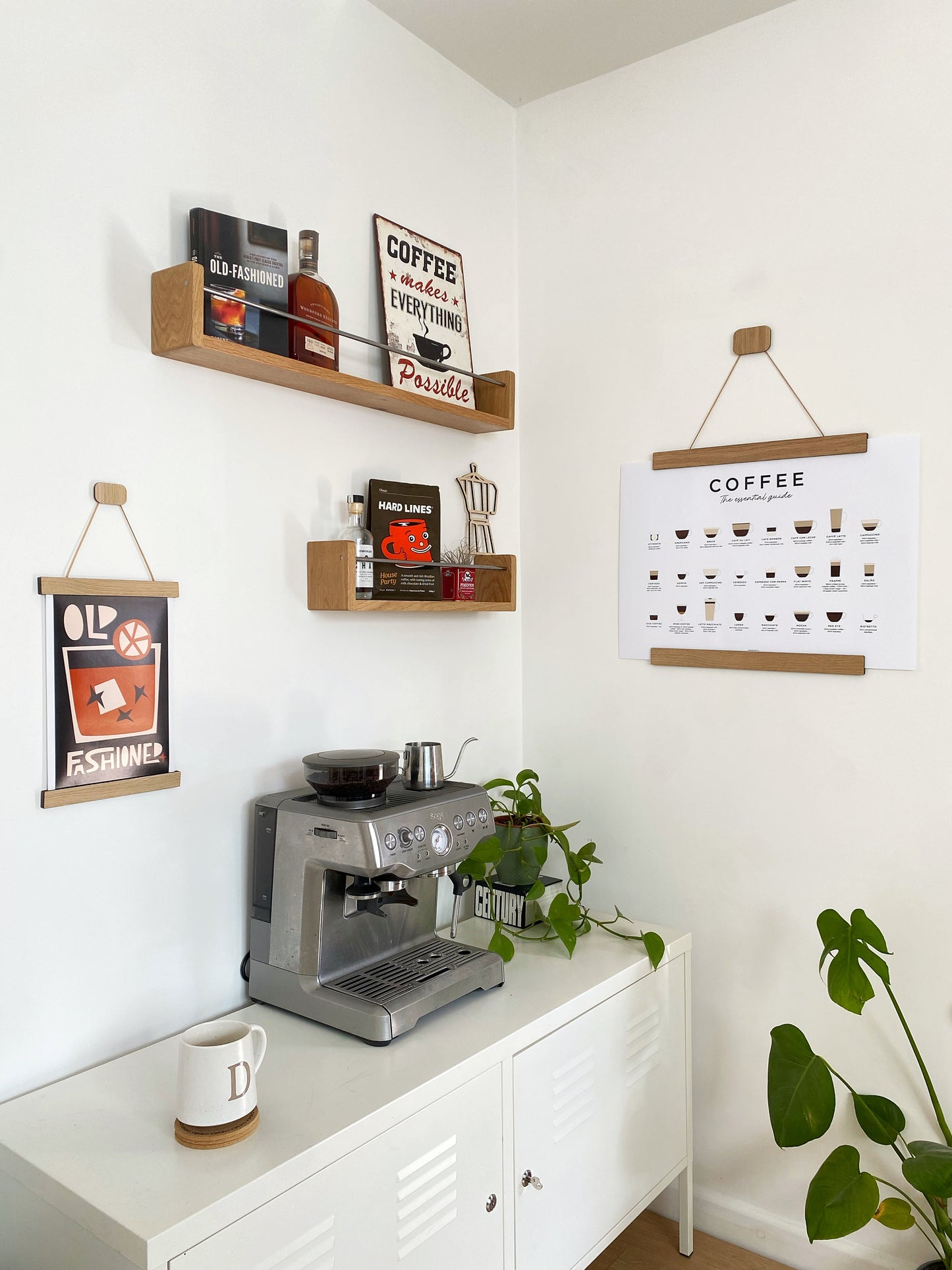 Magnetic Picture Frame - Oak