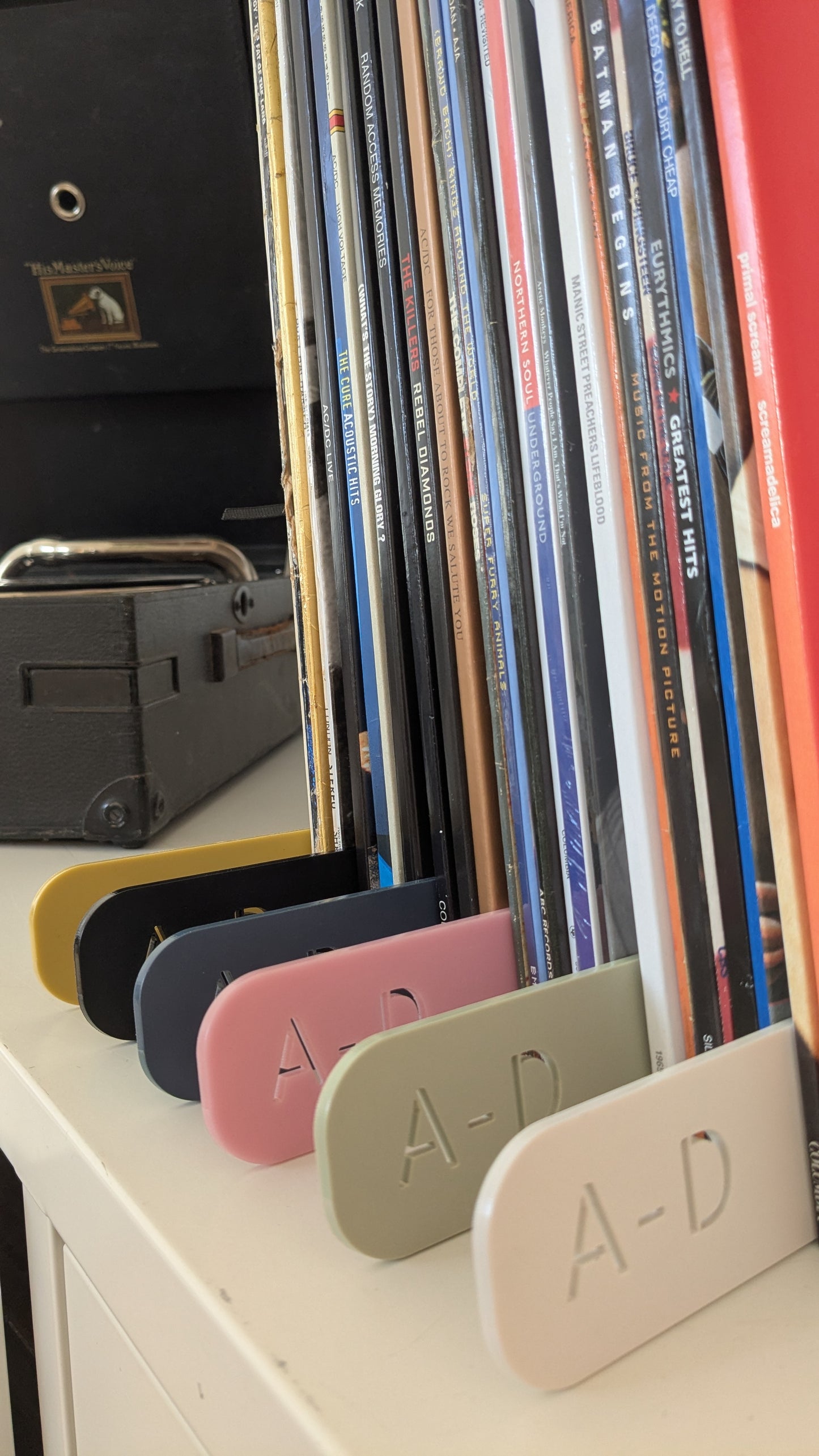 Acrylic Vinyl Record Dividers