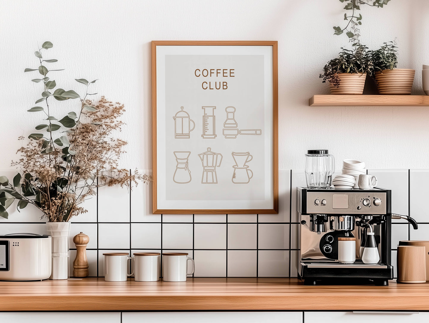 Coffee Club Print