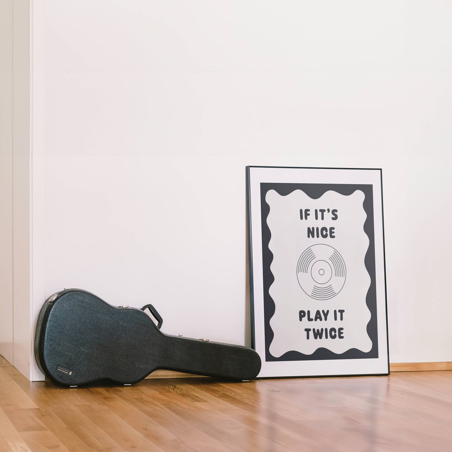 If It's Nice, Play It Twice- Wavy Print