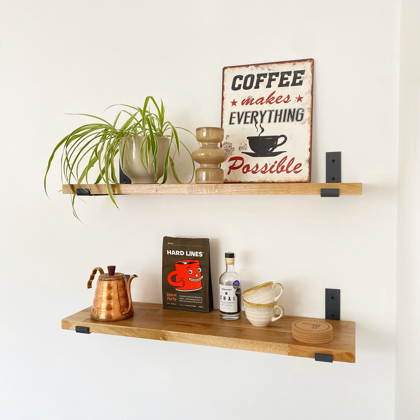 The Block Shelf  - OAK BUTCHER BLOCK