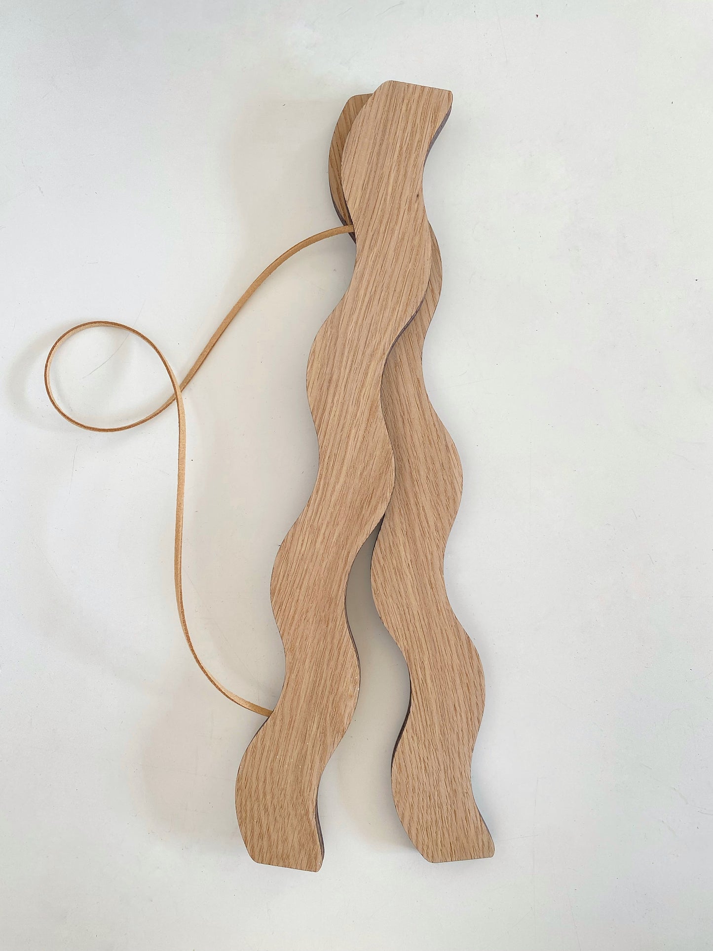 Wavey Magnetic Picture Frame - Oak