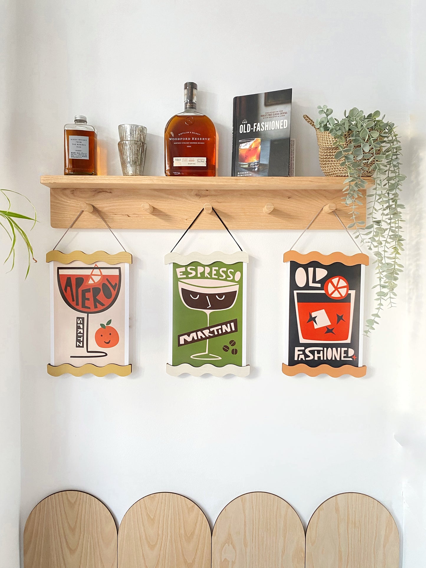 The Peg Rail Shelf