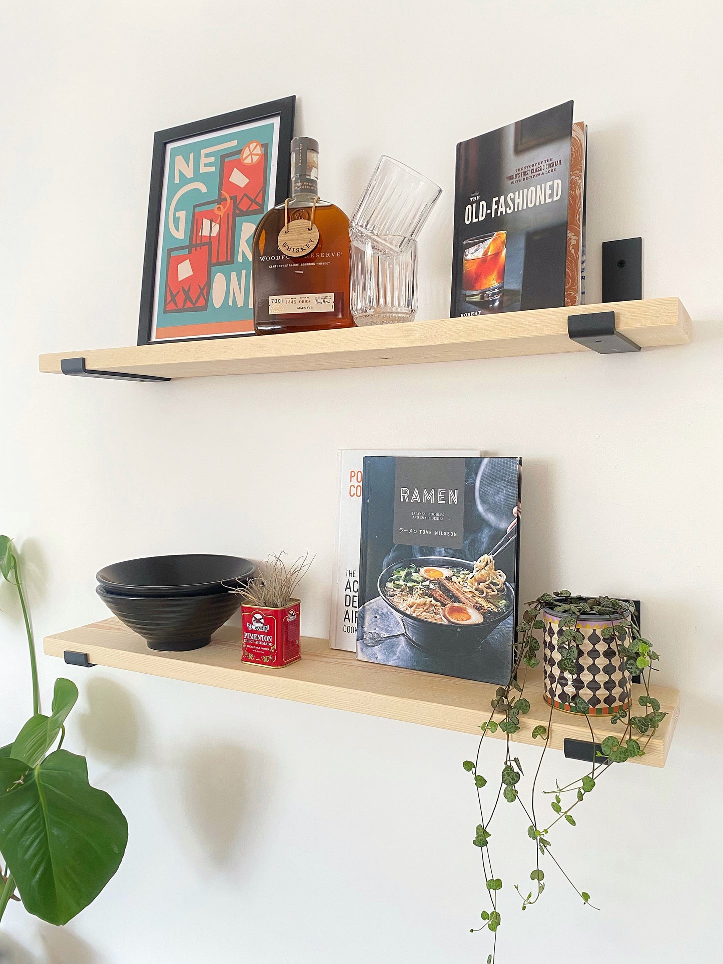 The Bracket shelf  - NEW NATURAL