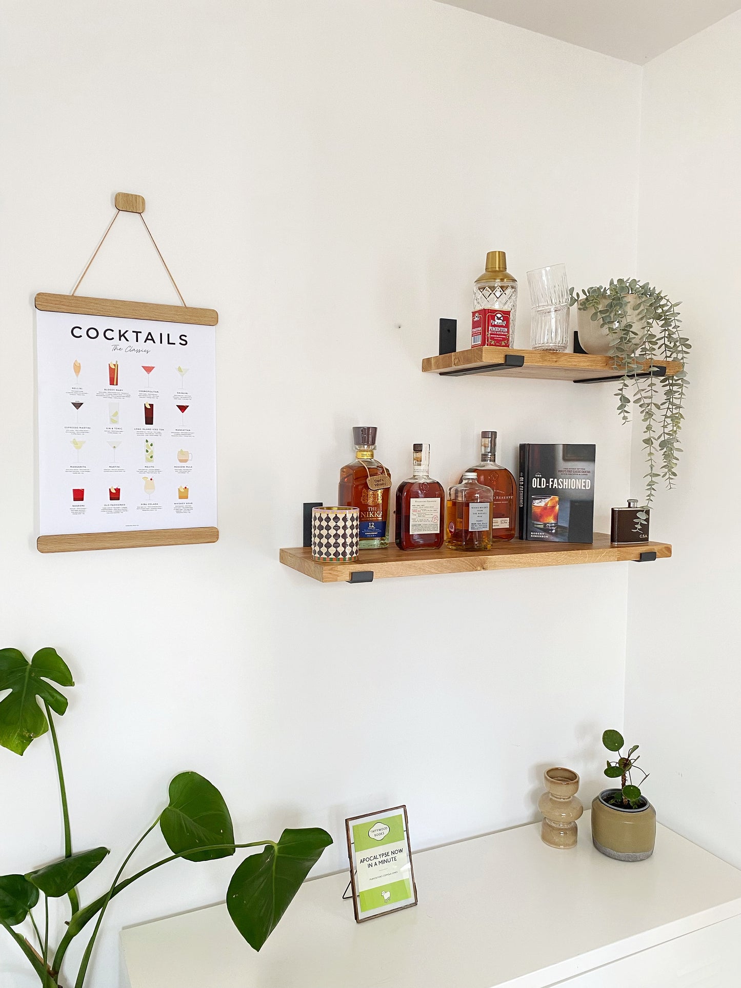 The Block Shelf  - OAK BUTCHER BLOCK