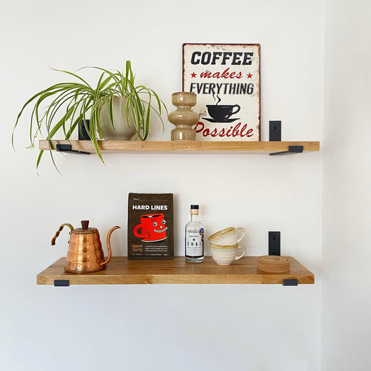 The Block Shelf  - OAK BUTCHER BLOCK