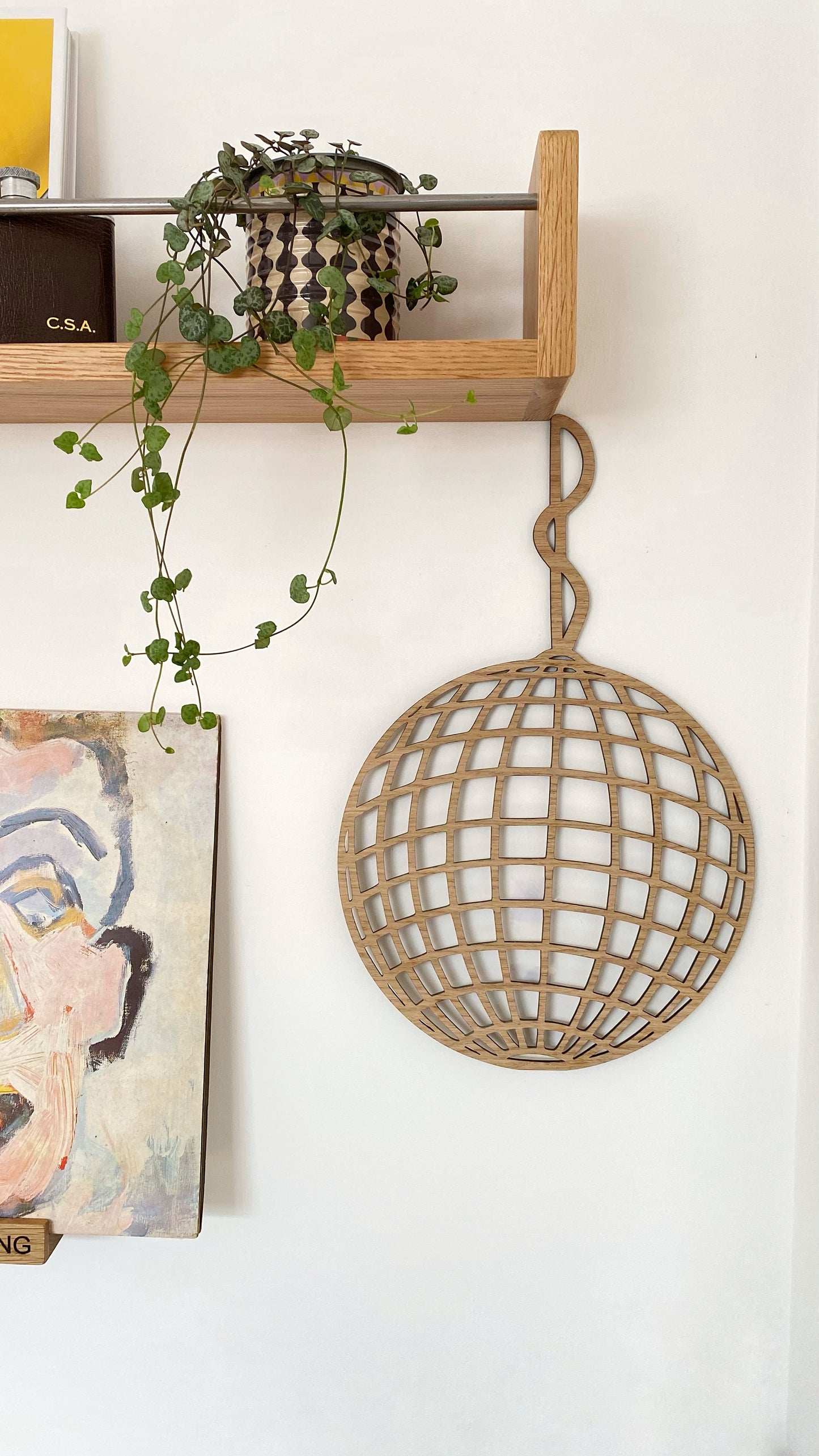 Disco Ball Wall Art