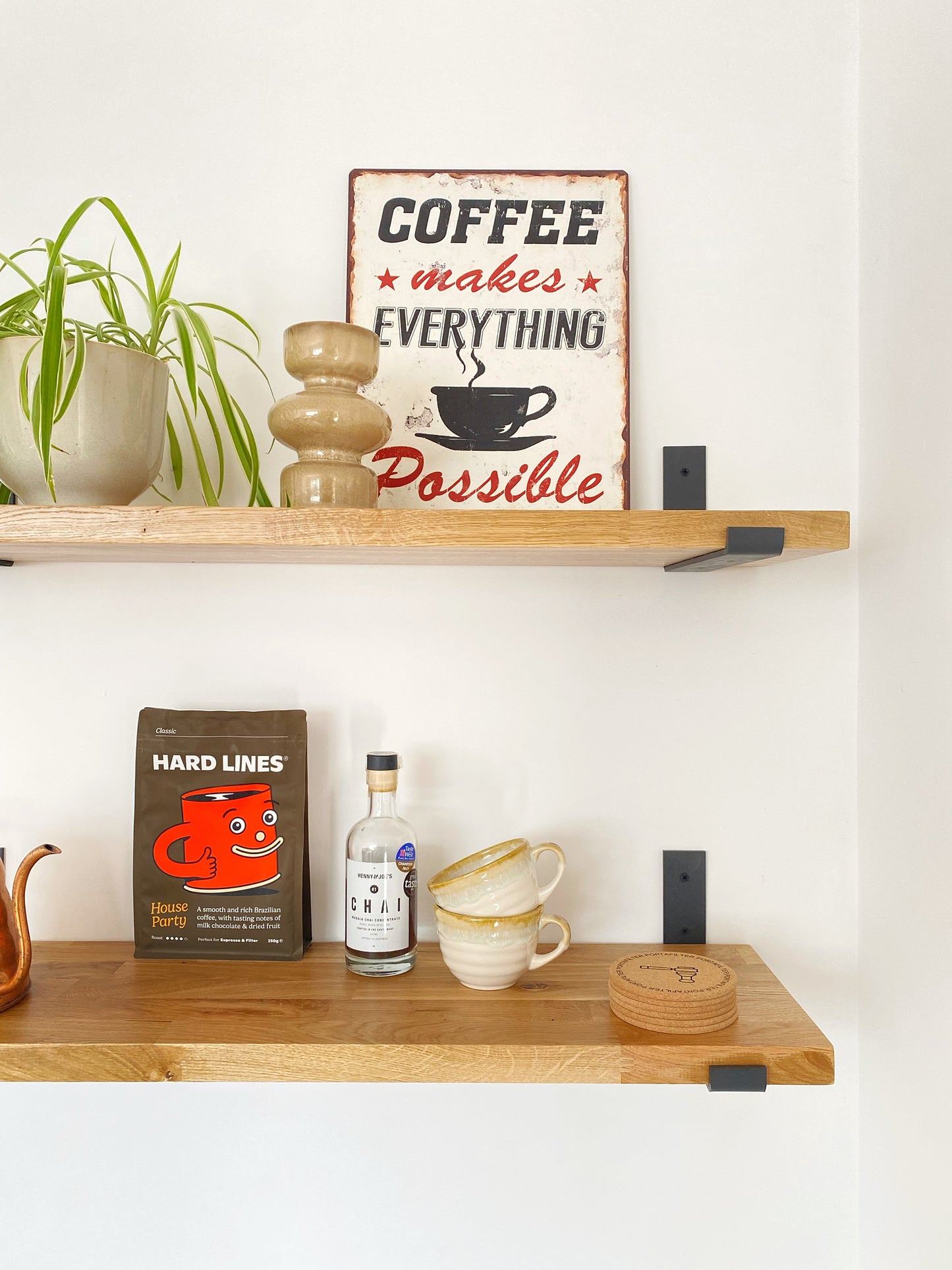 The Block Shelf  - OAK BUTCHER BLOCK