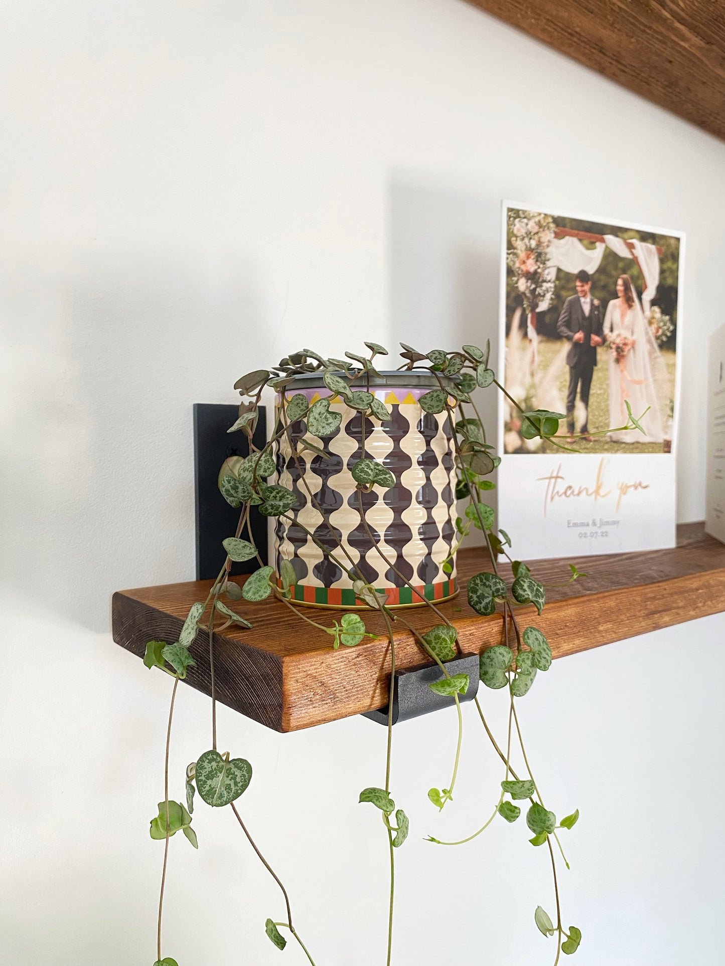 The Bracket shelf  - WALNUT