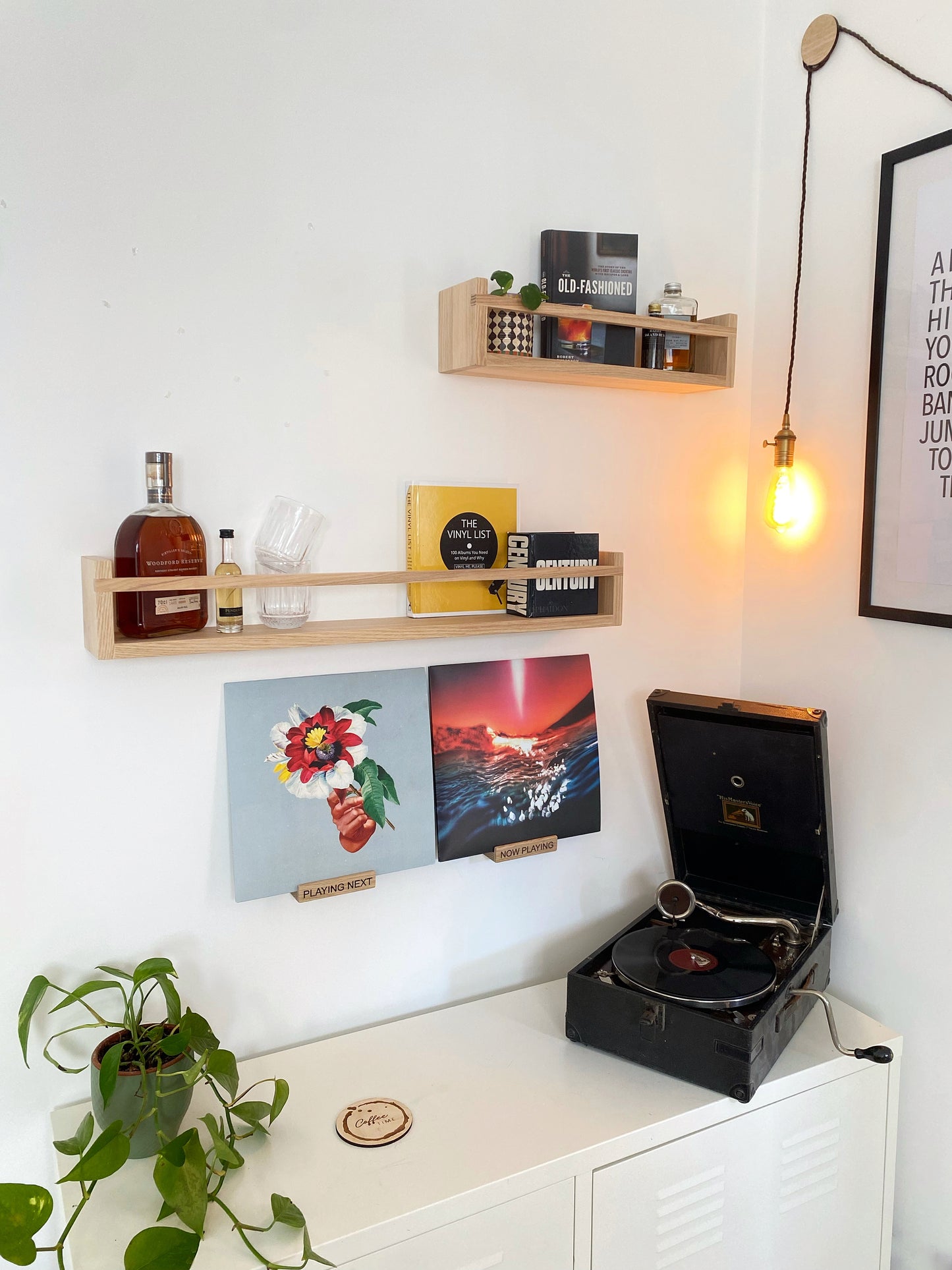 Vinyl LP ‘NOW PLAYING’ Record Ledge