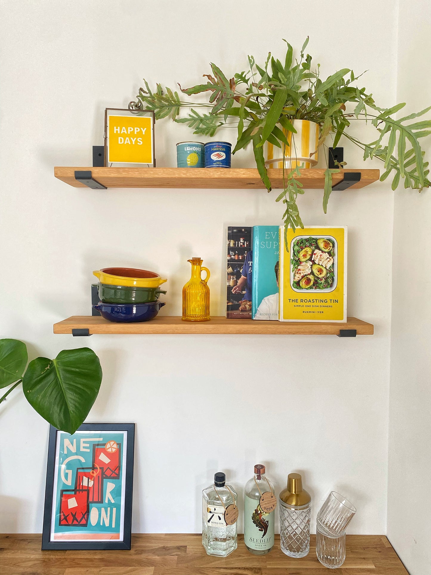 The Bracket shelf  - AGED NATURAL