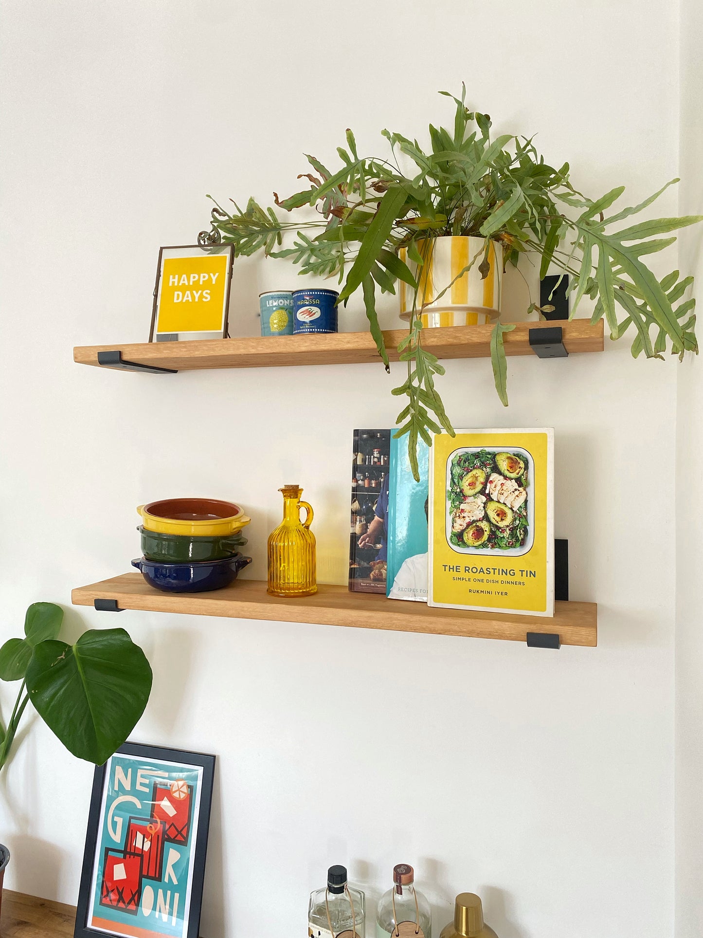 The Bracket shelf  - AGED NATURAL