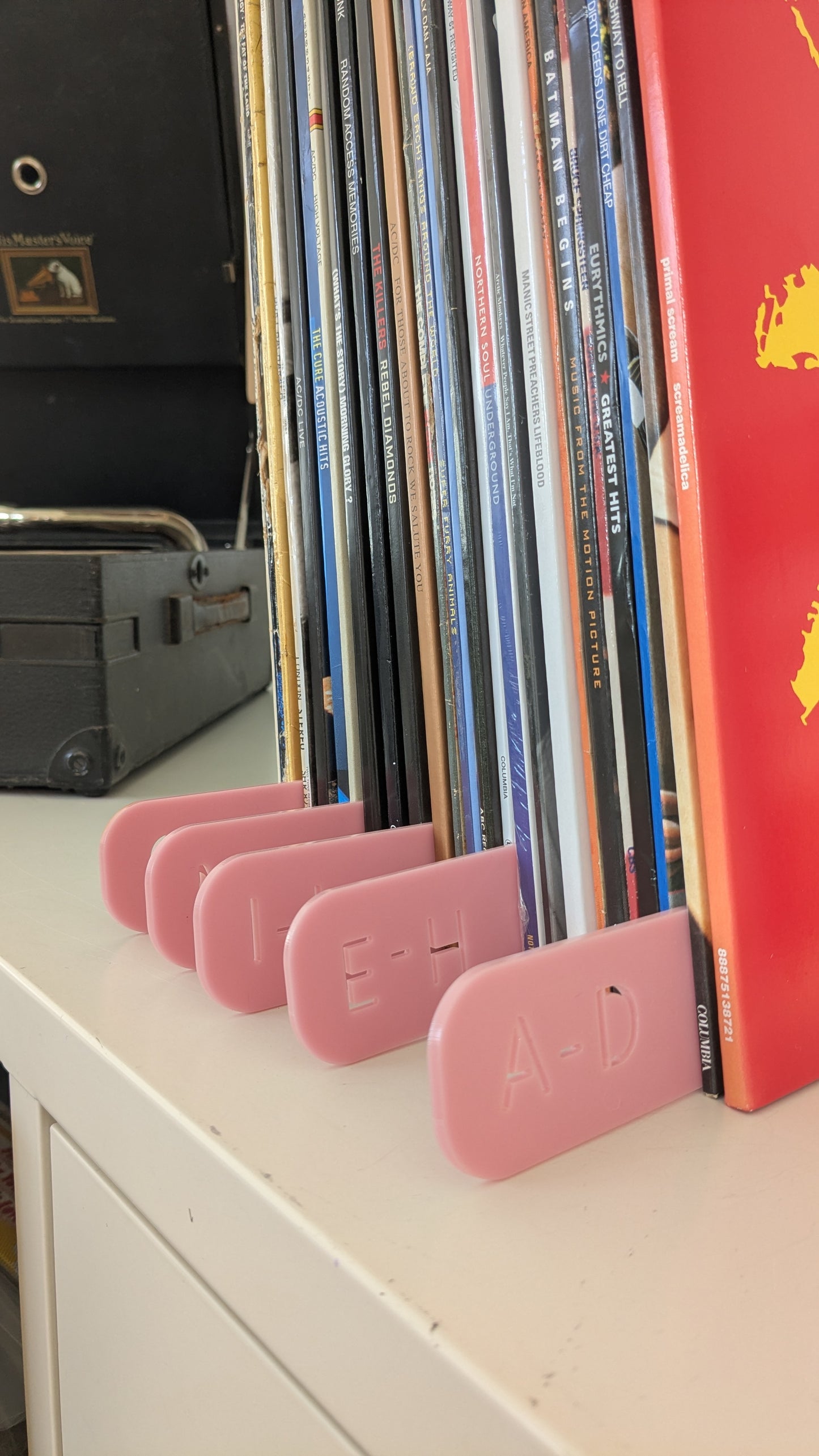 Acrylic Vinyl Record Dividers