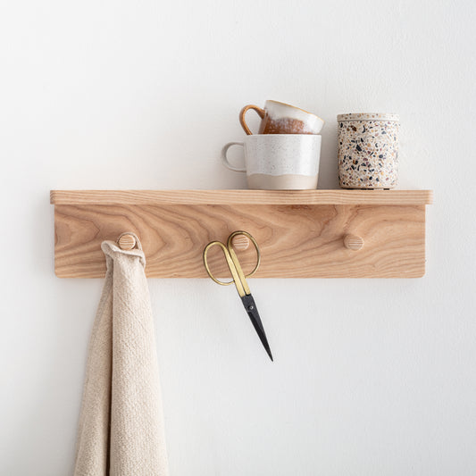 The Peg Rail Shelf