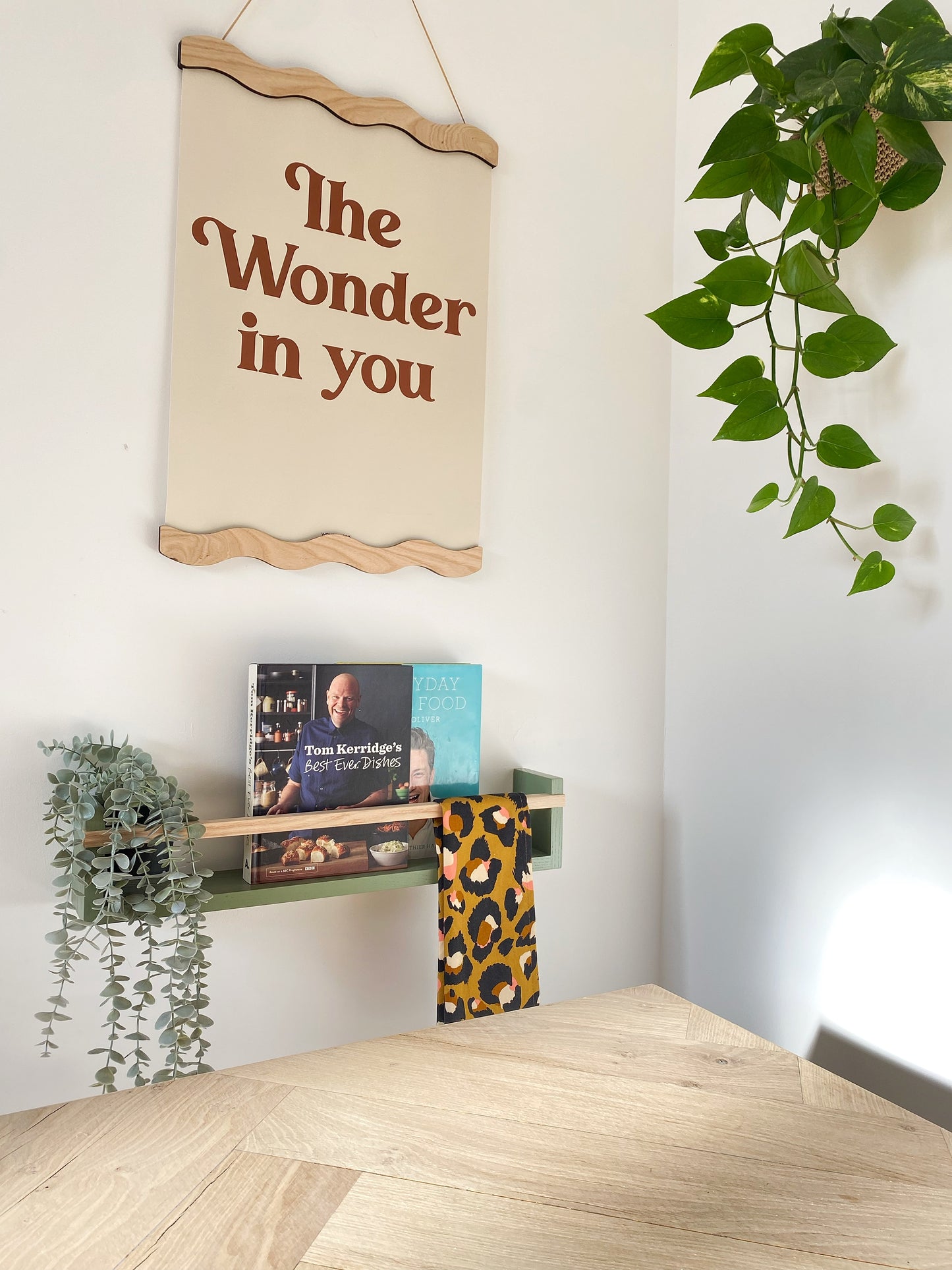 Contemporary handcrafted bookshelf – sustainable Ash with clean joinery