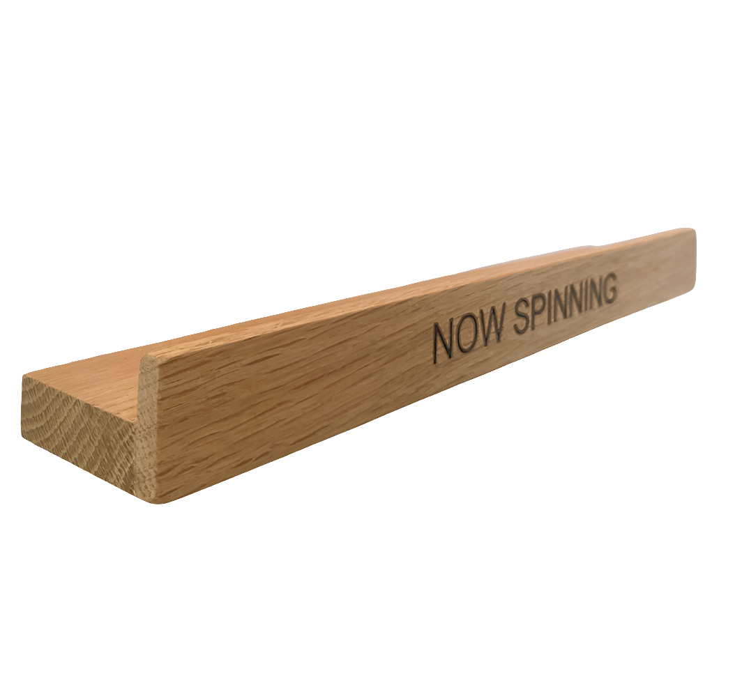 Large Vinyl LP ‘NOW SPINNING’ Record Ledge