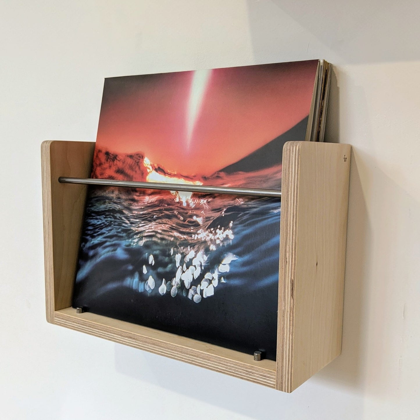 The Compound Vinyl LP Shelf - Birch Ply Edition