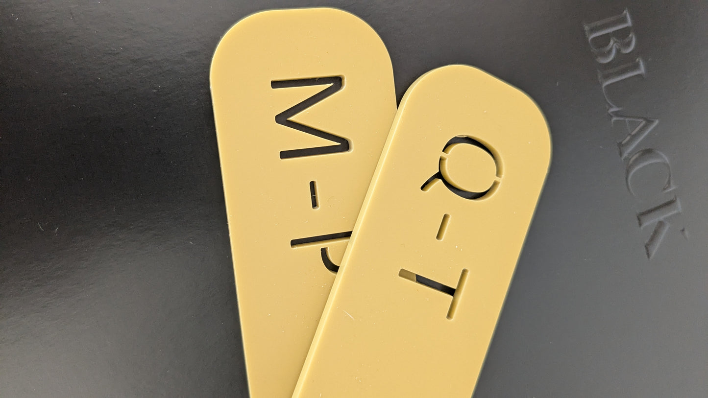 Acrylic Vinyl Record Dividers